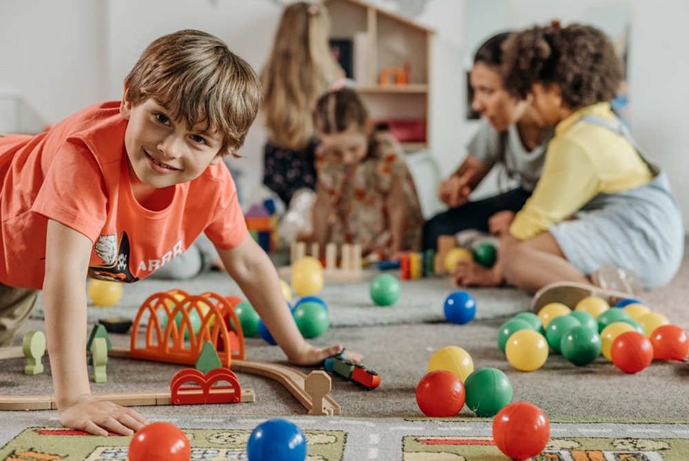 roluri într-un grup de copii